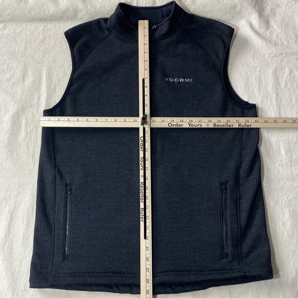 Voormi Wool Blend Full Zip Vest - Men's XL Old Money Golf Casual - Picture 7 of 15